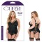 Curve Odessa Molded Cup Bustier & Panty- 3X/4X