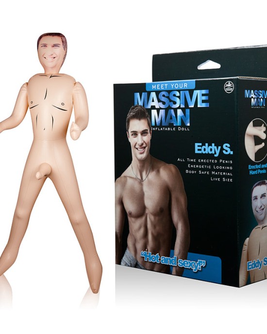 Massive Man - Eddy S - Male Blow Up Love Doll