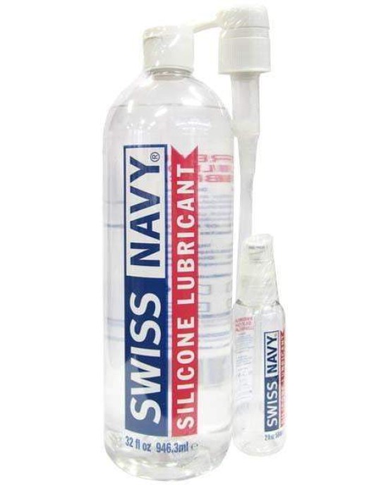 Swiss Navy - Premium Silicone Lubricant - 32 oz Bottle