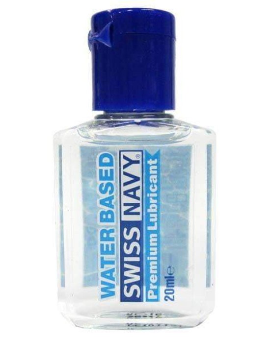 Swiss Navy - Premium Water Based Lubricant - 20ml Bottle