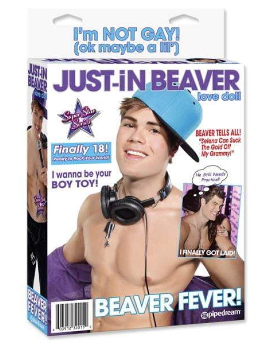 Just-in Beaver - Blow Up Celebrity Sex Doll