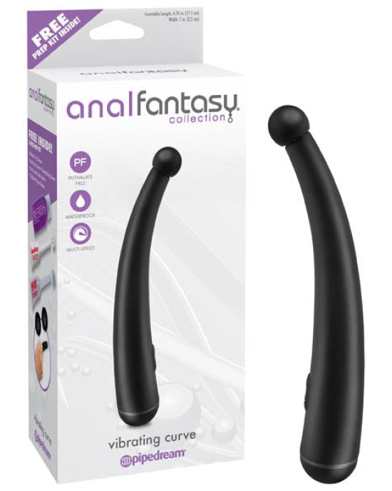 Anal Fantasy Collection Vibrating Curve Anal Vibrator