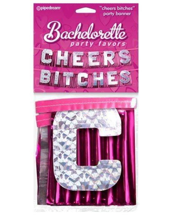 Bachelorette "Cheers Bitches" Party Banner