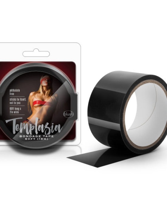 Temptasia Bondage Tape - Black - 18 m length