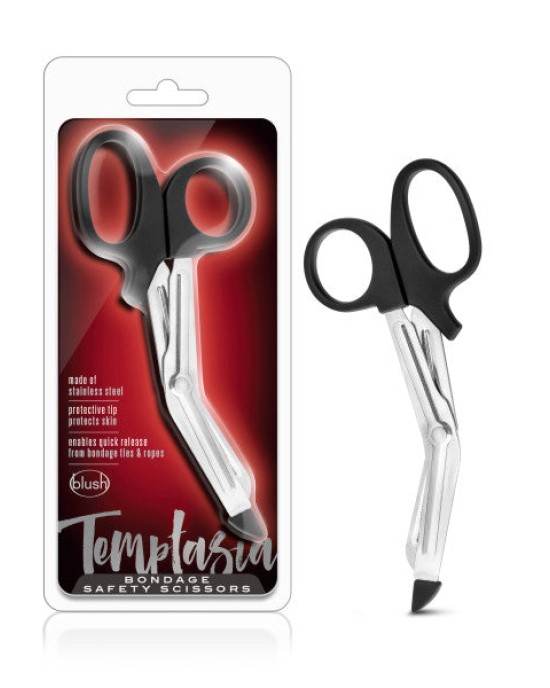 Temptasia Safety Scissors - Black Bondage Safety Sisters