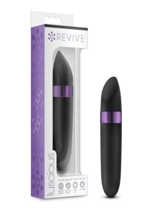 Revive Luscious - Black 5 Inch Mini Vibrator