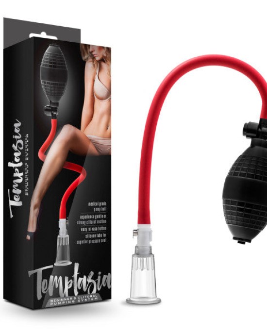 Temptasia Beginners Clit Pumping System - Clear Clitoris Pump