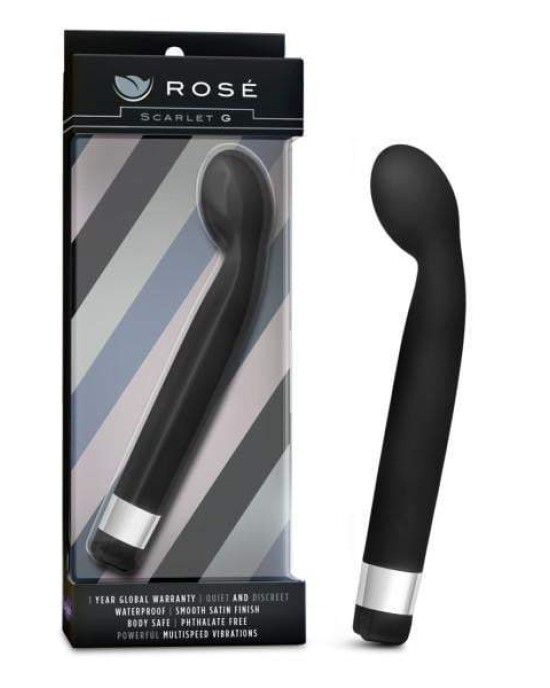 Rose - Scarlet G - Black Vibrator