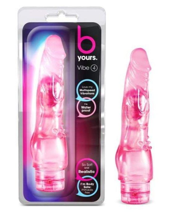 B Yours - Vibe #4 - Pink 20.3 cm (8'') Vibrator