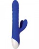 Evolved Grand Slam Thrusting Rabbit Vibrator - Blue