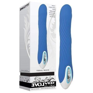 Evolved Tidal Wave Vibrator - Blue