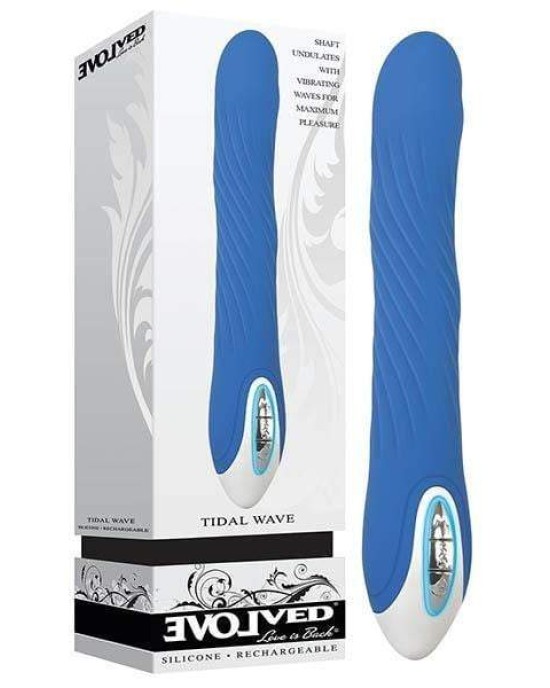 Evolved Tidal Wave Vibrator - Blue