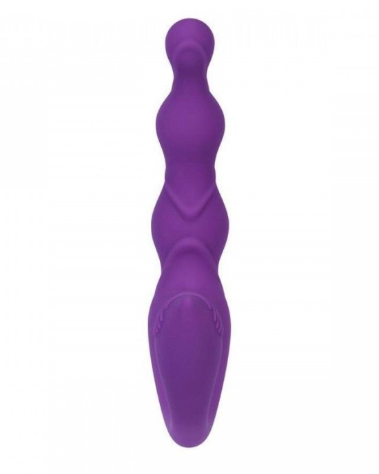 Come Together - Vibrating Strapless Strap-on - Purple