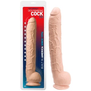 Dick Rambone Cock - Flesh 17 Inch Realistic Dong