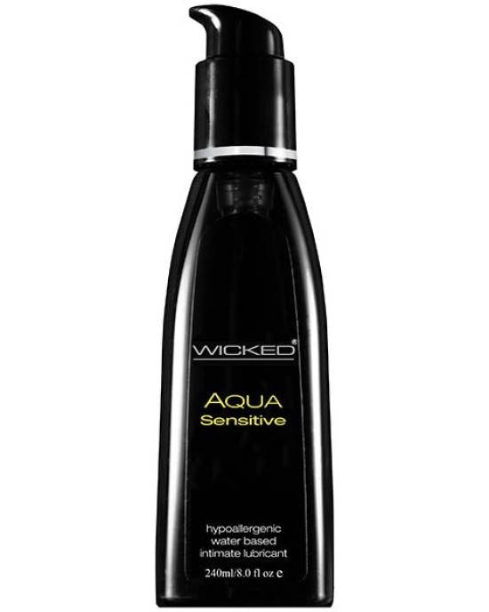 Wicked Aqua Sensitive Water Based Lubricant - 240ml