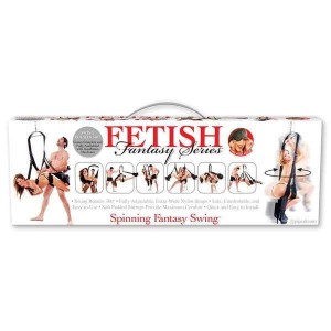 Fetish Fantasy Series Spinning Fantasy Swing - Black