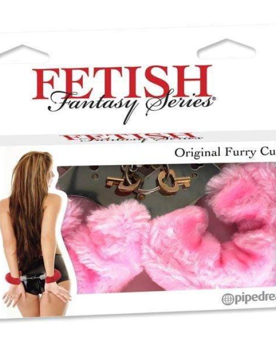 Fetish Fantasy Series Furry Cuffs - Pink