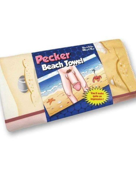 Pecker Beach Towel