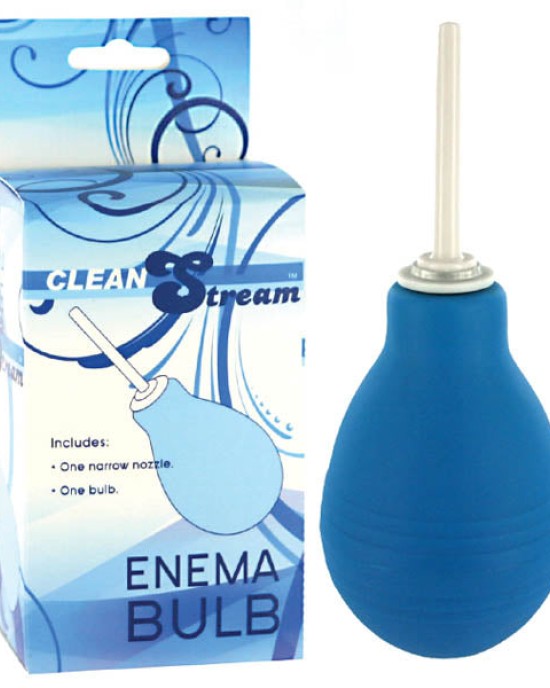 Cleanstream Enema Bulb - Blue Douche