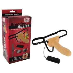 Size Matters Erection Assist Hollow Strap-on Vibe