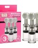 Size Matters Max Twist Clit & Nipple Tripple Sucker Set - Set of 3