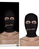 Ouch! Extreme Zipper Mask With Mouth Zipper - Black