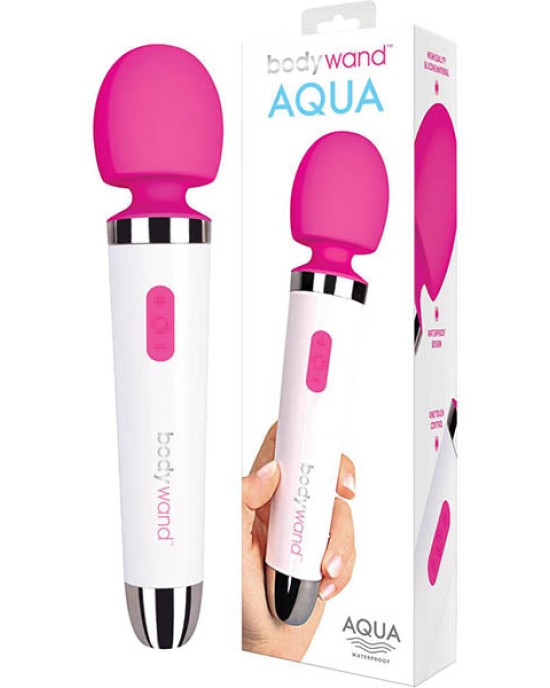 Bodywand Aqua - White/Pink Massager Wand