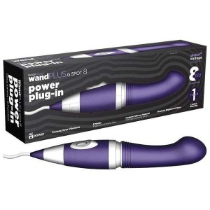 Bodywand Plus G-Spot 8 - Purple Mains Powered Massager Wand