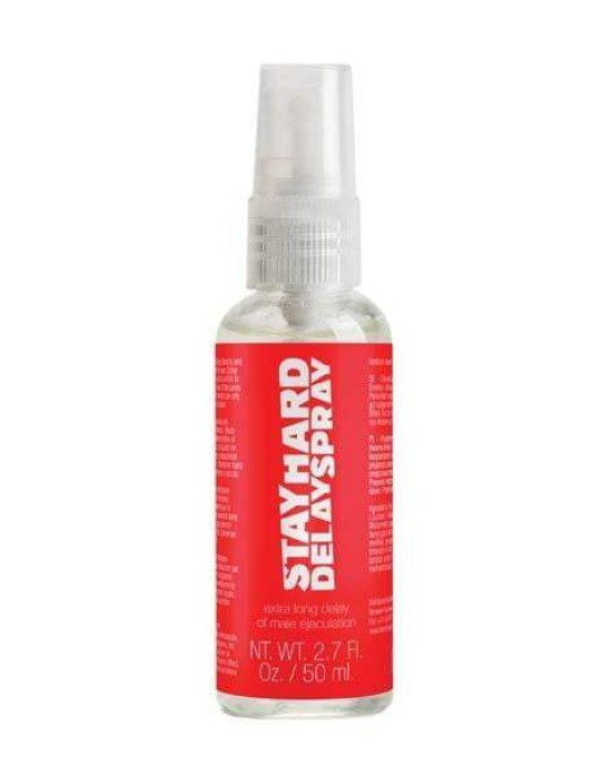 Pharmquests Stay-Hard Delay Spray - 50mls