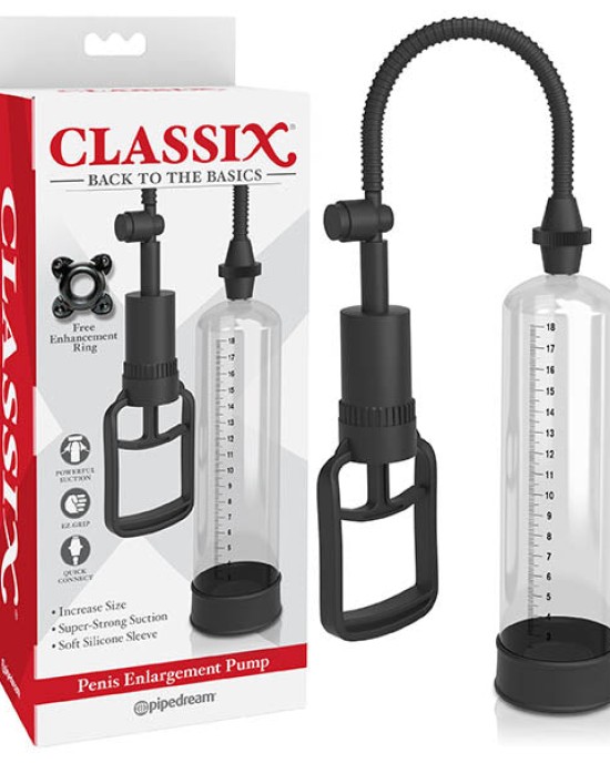 Classix Penis Enlargement Pump - Clear Penis Pump