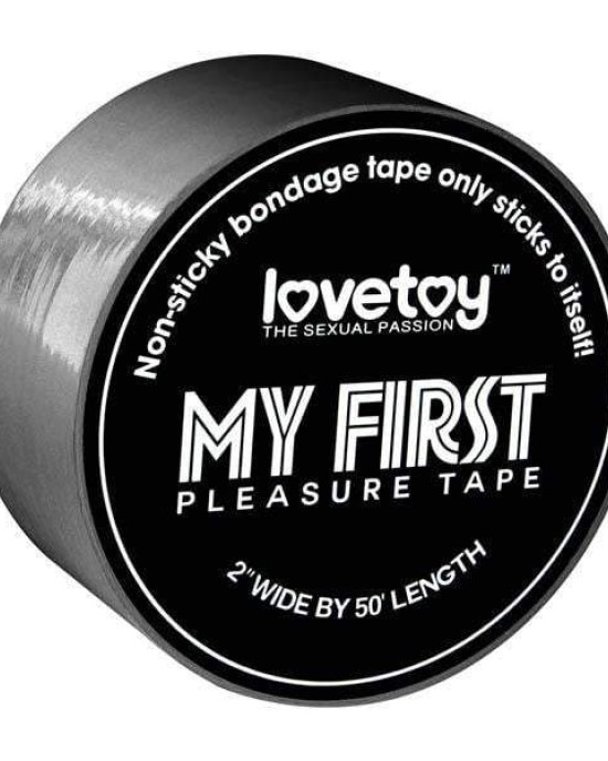 My First Pleasure Tape - Grey Bondage Tape - 15 m Length