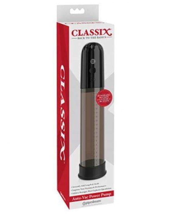 Classix Auto-Vac Power Black Penis Pump