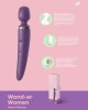 Satisfyer Wand-er Woman Vibrating Wand - Purple