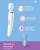 Satisfyer Wand-er Woman Vibrating Wand - White