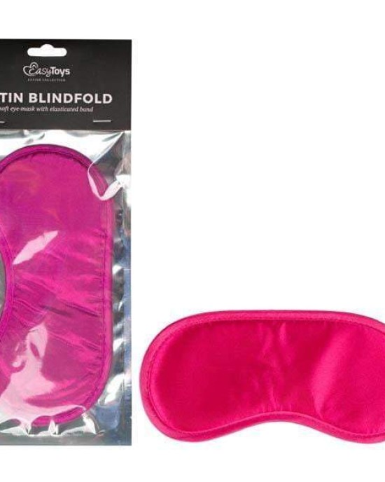 EasyToys Fetish Pink Satin Blindfold