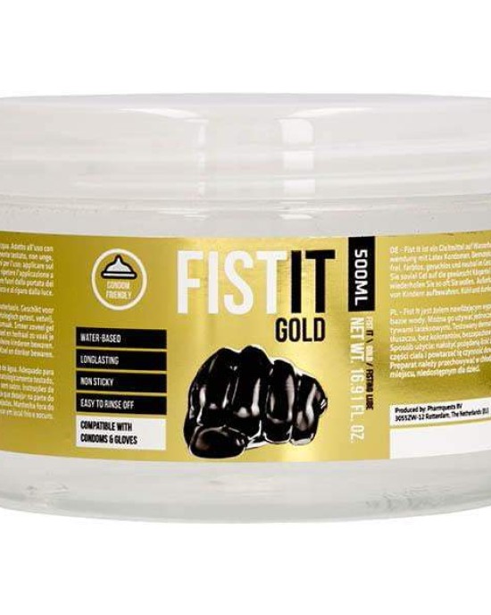 Pharmquests Fist-It Gold Lubricant 500ml