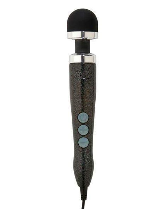 Doxy 3 Die Cast Disco Black Metal Massager Wand