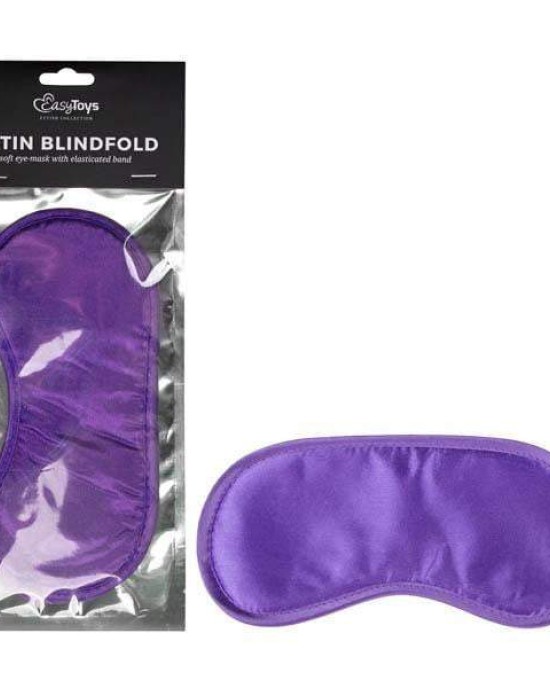 EasyToys Fetish Purple Satin Blindfold