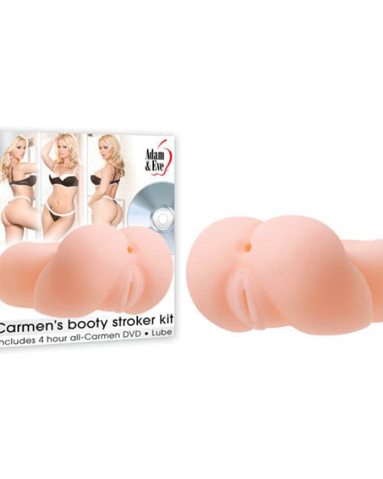 Adam & Eve Carmen's Booty Penis Stroker Kit