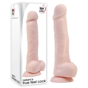 Adam & Eve Flesh True Feel 7 Inch Dong With Suction Cup