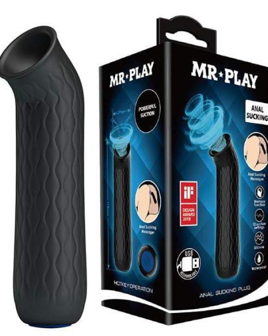 MR PLAY Anal Sucking Butt Plug