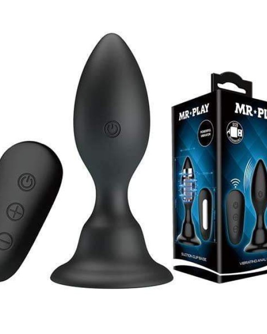 MR PLAY Vibrating Anal Butt Plug