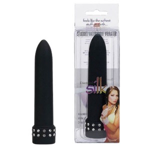 Diamond Silk Black Vibrator