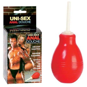 Unisex Anal Douche With Glow In Dark Tip