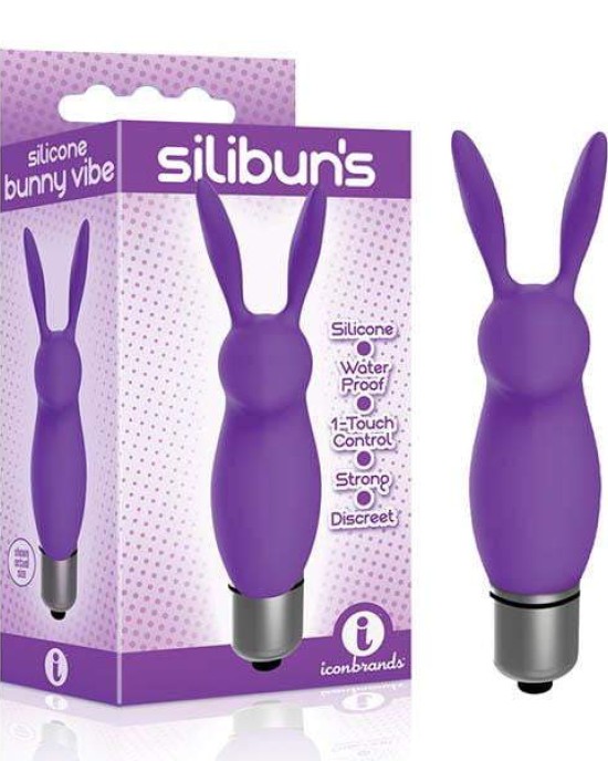 9's Silibuns, Silicone Purple Bunny Bullet