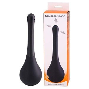 Seven Creations Squeeze Clean Unisex Douche - Black