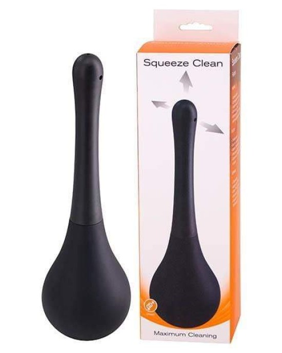 Seven Creations Squeeze Clean Unisex Douche - Black