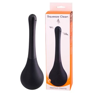 Seven Creations Squeeze Clean Unisex Douche - Black