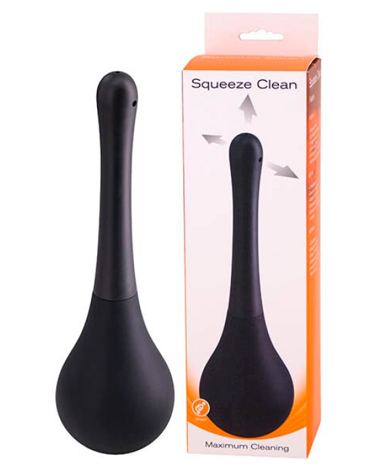 Seven Creations Squeeze Clean Unisex Douche - Black