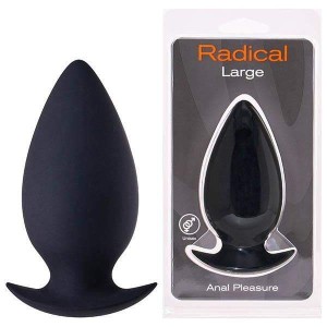 Seven Creations Radical Black Large Butt Plug